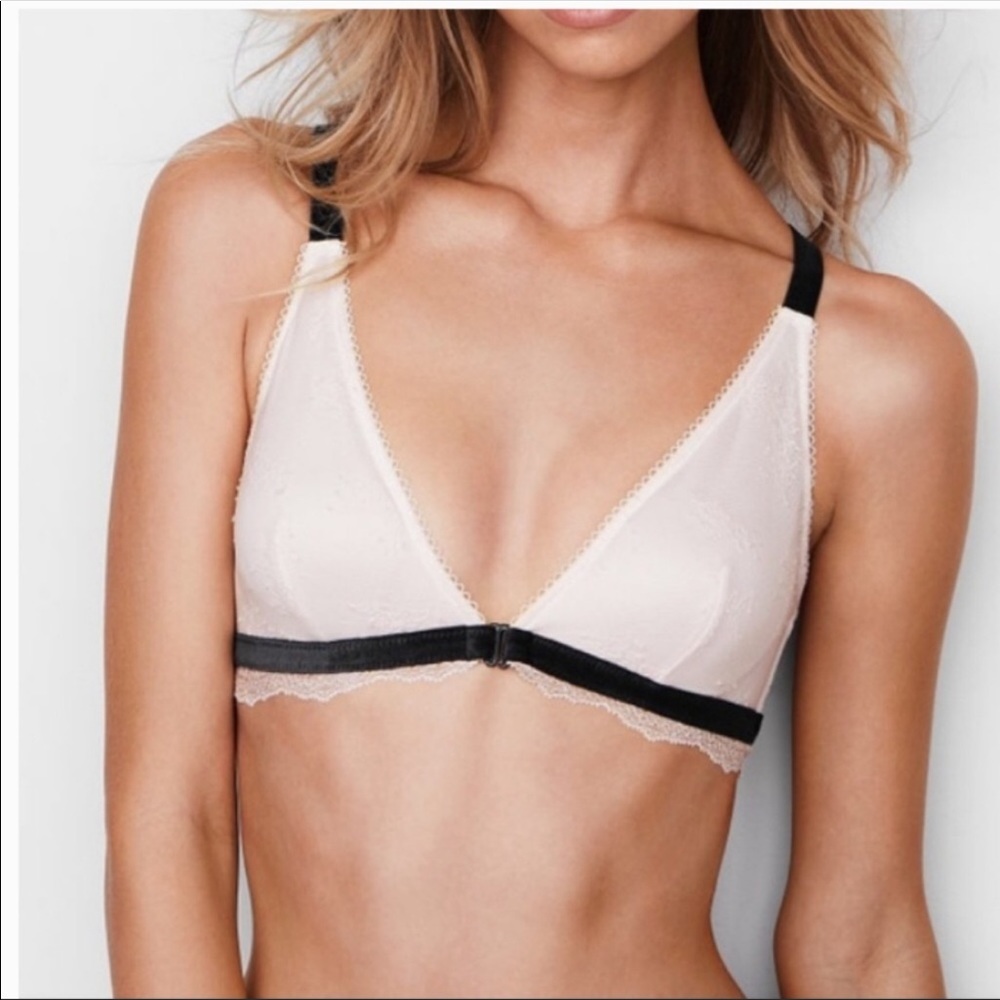 3/$30 VS  Lace Bralette with Velvet Traps